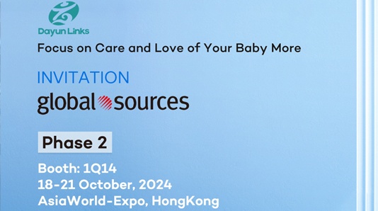 Trade Show Coming -- Look Forward to Meeting You at Global Sources Fair Phase 2 Trade Show Coming -- Look Forward to Meeting You at Global Sources Fair Phase 2